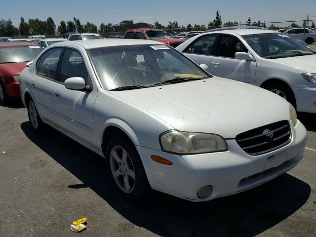 JN1CA31D41T830271 - 2001 NISSAN MAXIMA GXE WHITE photo 1