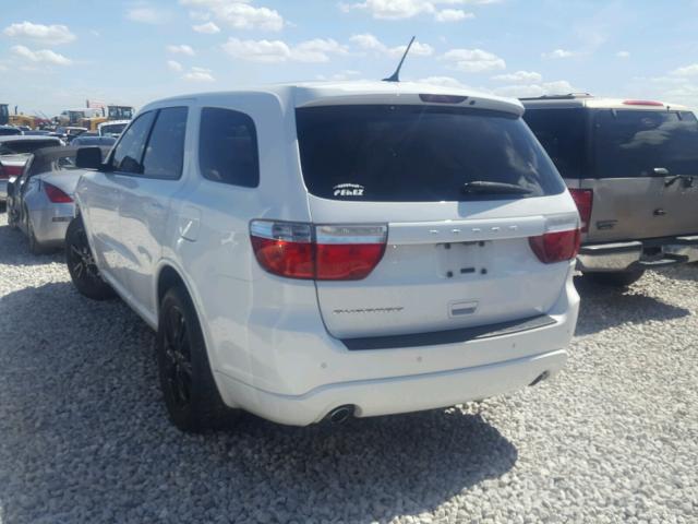 1C4RDHAG5DC673974 - 2013 DODGE DURANGO SX WHITE photo 3