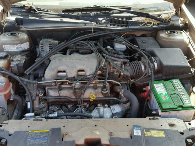 1G1NE52J62M637134 - 2002 CHEVROLET MALIBU LS GOLD photo 7