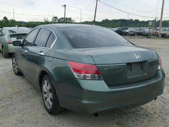 1HGCP36798A011049 - 2008 HONDA ACCORD TEAL photo 3