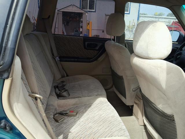 JF1SF655XYH705700 - 2000 SUBARU FORESTER S Yaşıl foto 6