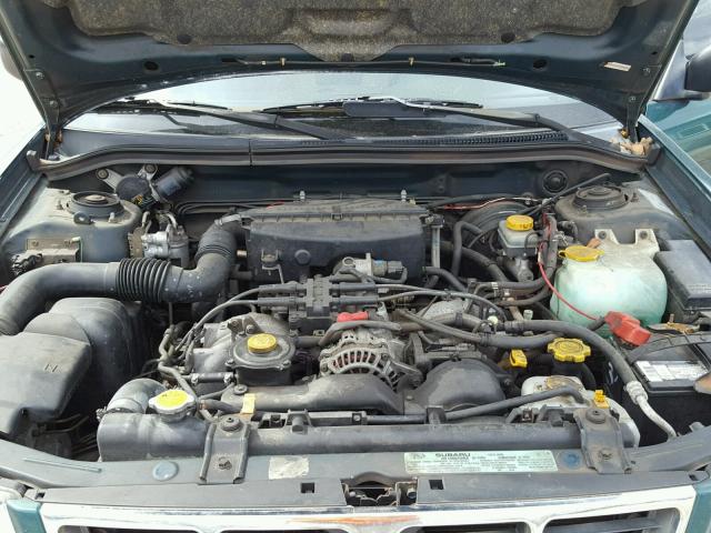 JF1SF655XYH705700 - 2000 SUBARU FORESTER S Yaşıl foto 7