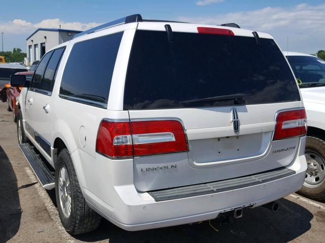 5LMJJ3H58AEJ08866 - 2010 LINCOLN NAVIGATOR 白色 照片 3