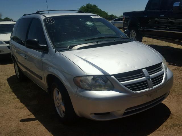 1D4GP45R95B259271 - 2005 DODGE CARAVAN SX SILVER photo 1