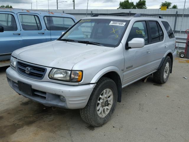 4S6DM58WXY4405785 - 2000 HONDA PASSPORT E 银色 照片 2