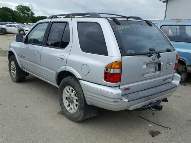 4S6DM58WXY4405785 - 2000 HONDA PASSPORT E 银色 照片 3