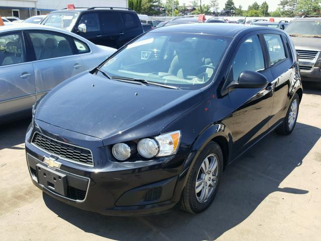 1G1JA6SH9C4116617 - 2012 CHEVROLET SONIC LS 黑色 照片 2