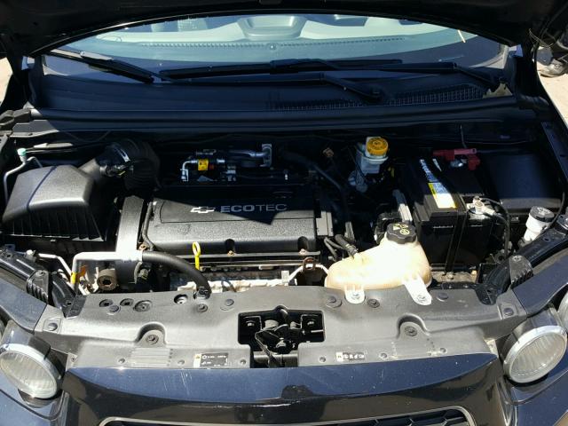 1G1JA6SH9C4116617 - 2012 CHEVROLET SONIC LS 黑色 照片 7