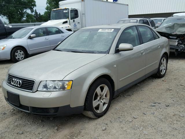 WAULT68E72A217630 - 2002 AUDI A4 3.0 QUA BEIGE photo 2