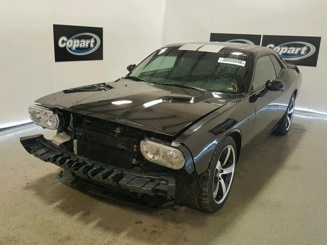 2B3CJ7DJ9BH540727 - 2011 DODGE CHALLENGER BLACK photo 2