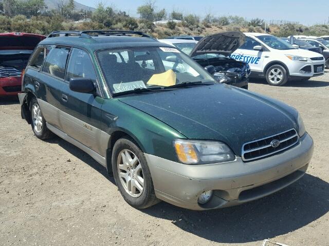 4S3BH665727604968 - 2002 SUBARU LEGACY GRAY photo 1