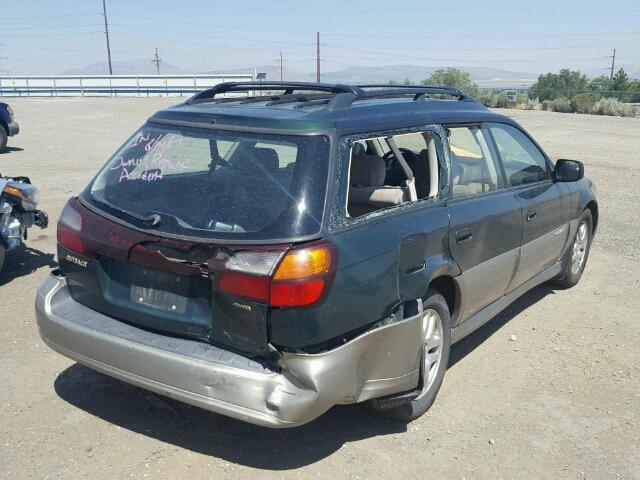 4S3BH665727604968 - 2002 SUBARU LEGACY GRAY photo 4