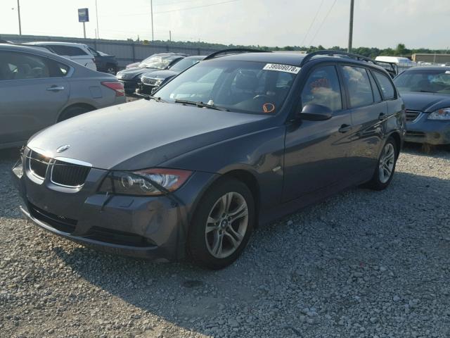 WBAVT735X8FZ37246 - 2008 BMW 328 XIT GRAY photo 2