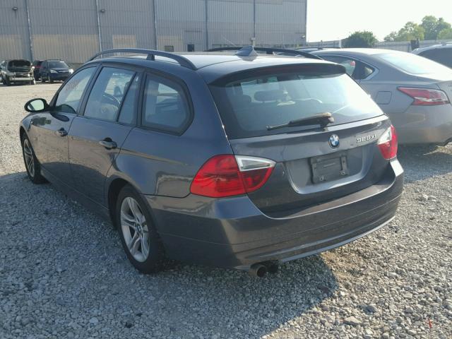 WBAVT735X8FZ37246 - 2008 BMW 328 XIT GRAY photo 3