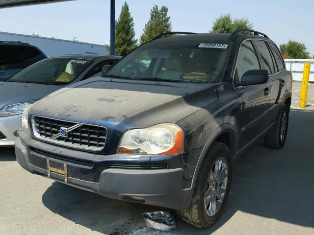 YV1CZ91HX41041290 - 2004 VOLVO XC90 BLUE photo 2