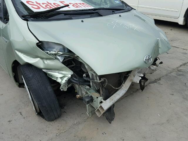 JTDKB20U463144417 - 2006 TOYOTA PRIUS GREEN photo 9