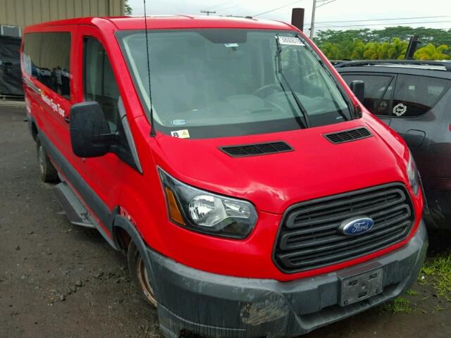 1FBZX2YG4HKA31580 - 2017 FORD TRANSIT T- RED photo 1