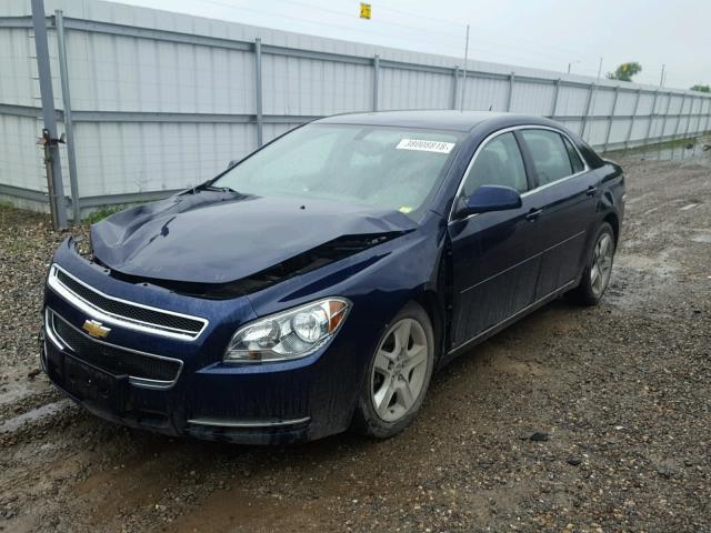 1G1ZH57B79F109093 - 2009 CHEVROLET MALIBU 1LT ლურჯი ფოტო 2