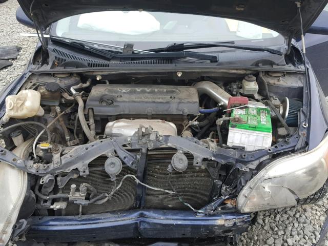 JTKDE167260126374 - 2006 TOYOTA SCION TC 蓝色 照片 7