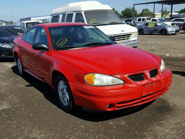1G2NF52E93C297027 - 2003 PONTIAC GRAND AM S 红色 照片 1