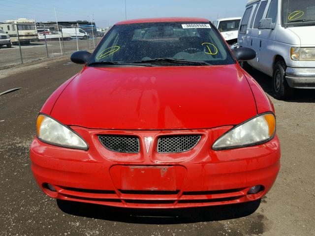 1G2NF52E93C297027 - 2003 PONTIAC GRAND AM S 红色 照片 9