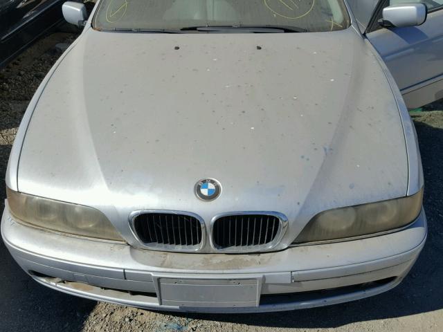 WBADT63491CF11278 - 2001 BMW 530 I AUTO SILVER photo 7