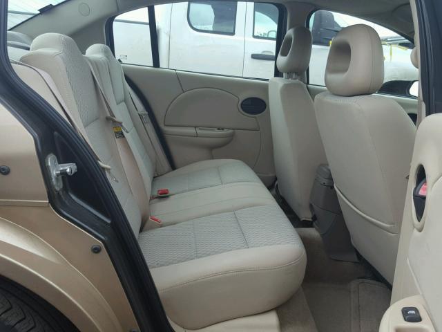1G8AJ55F36Z135161 - 2006 SATURN ION LEVEL TAN photo 6