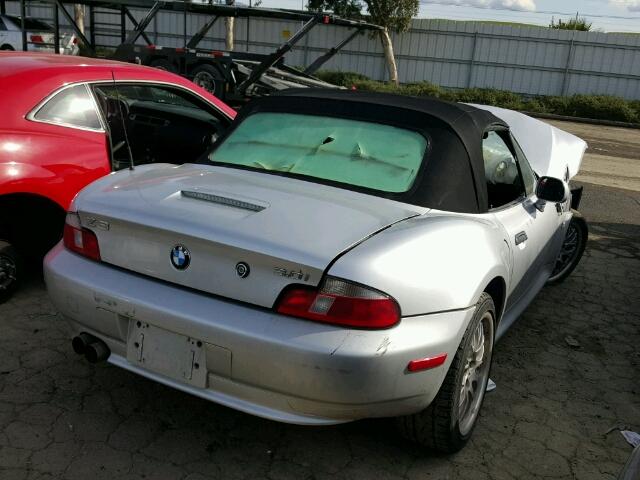 WBACN53431LJ56945 - 2001 BMW Z3 3.0 SILVER photo 4