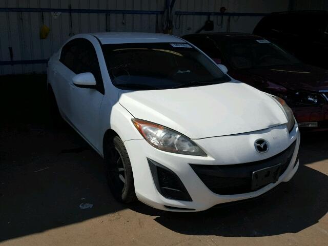 JM1BL1UF3B1901946 - 2011 MAZDA 3 I WHITE photo 1