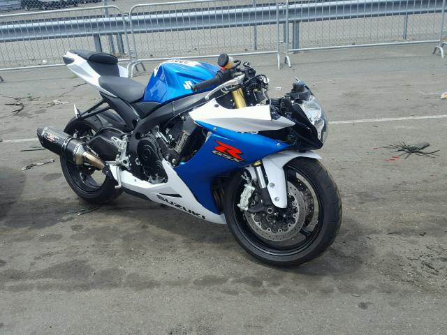 JS1GR7MA2D2102937 - 2013 SUZUKI GSX-R750 BLUE photo 1