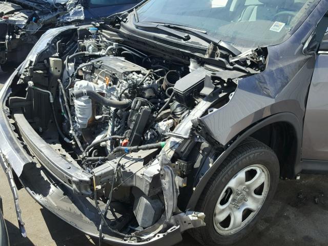 2HKRM3H42GH541049 - 2016 HONDA CR-V SE GRAY photo 9