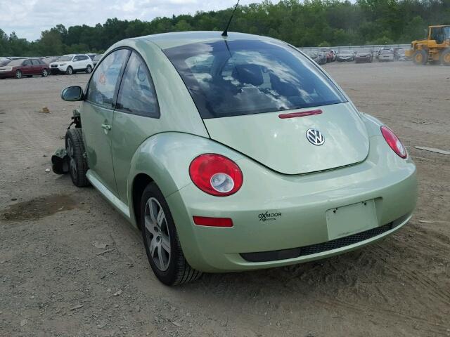 3VWRW31C66M413463 - 2006 VOLKSWAGEN NEW BEETLE 绿色 照片 3