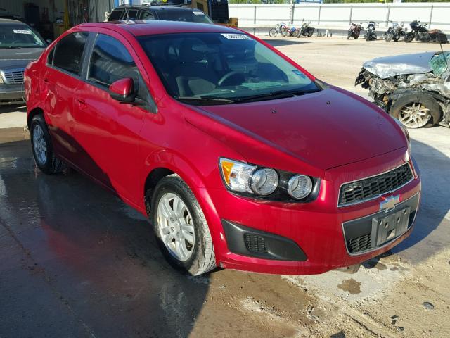 1G1JA5SH3C4150725 - 2012 CHEVROLET SONIC LS 红色 照片 1