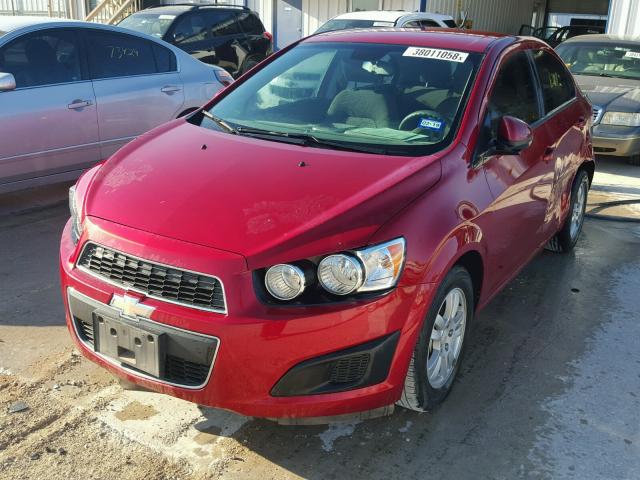 1G1JA5SH3C4150725 - 2012 CHEVROLET SONIC LS 红色 照片 2