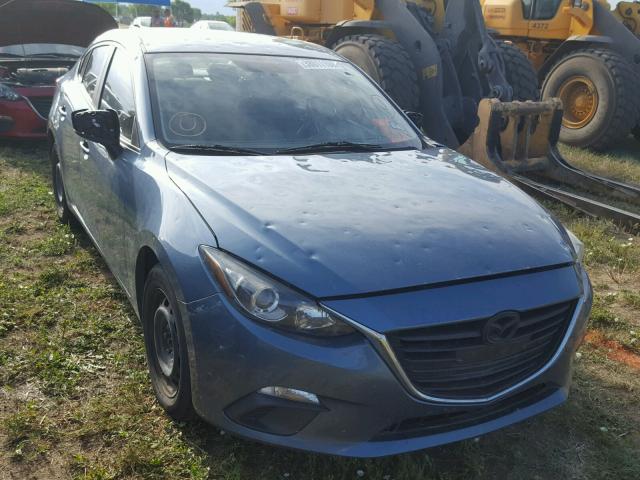 JM1BM1T7XE1157550 - 2014 MAZDA 3 SV BLUE photo 1