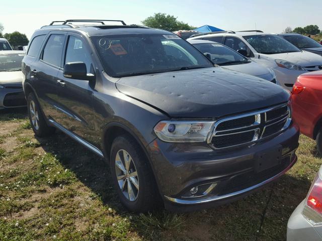 1C4RDJDG4EC976538 - 2014 DODGE DURANGO LI BROWN photo 1