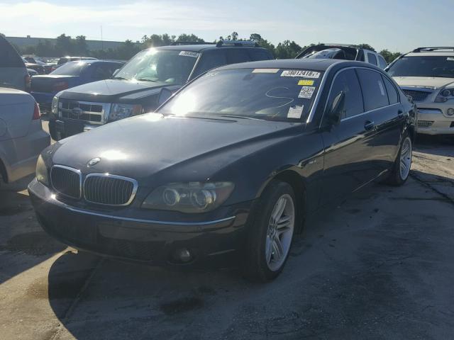 WBAHN83537DT69378 - 2007 BMW 750 BLUE photo 2