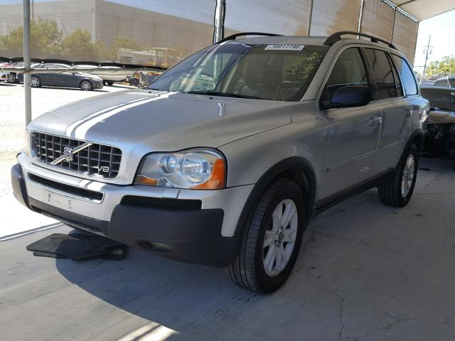 YV1CZ852651194668 - 2005 VOLVO XC90 V8 SILVER photo 2