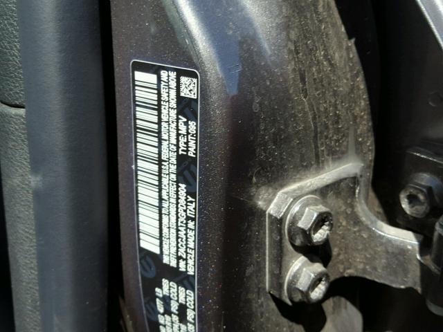 ZACCJAAT3GPD84904 - 2016 JEEP RENEGADE S Boz foto 10