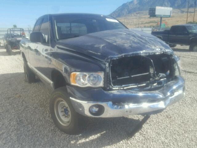 3D7KU28D23G764485 - 2003 DODGE RAM 2500 S BLUE photo 1