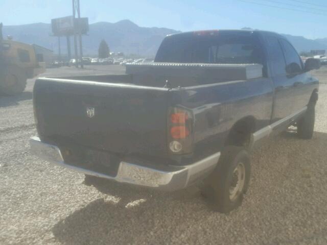 3D7KU28D23G764485 - 2003 DODGE RAM 2500 S BLUE photo 4