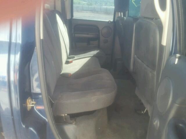 3D7KU28D23G764485 - 2003 DODGE RAM 2500 S BLUE photo 6