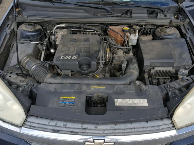 1G1ZT54875F300952 - 2005 CHEVROLET MALIBU LS ლურჯი ფოტო 7