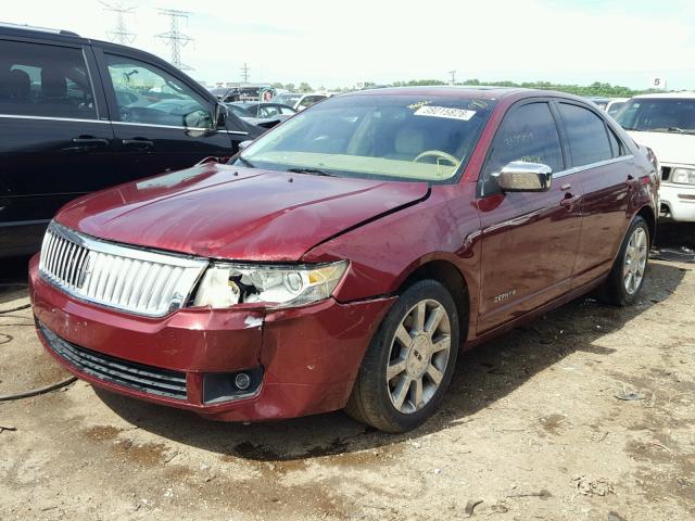 3LNHM26146R623550 - 2006 LINCOLN ZEPHYR MAROON photo 2