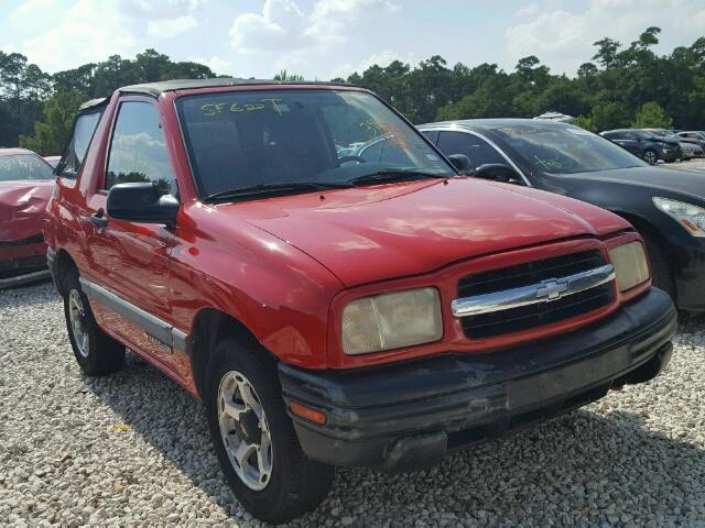 2CNBE18C5Y6922938 - 2000 CHEVROLET TRACKER RED photo 1