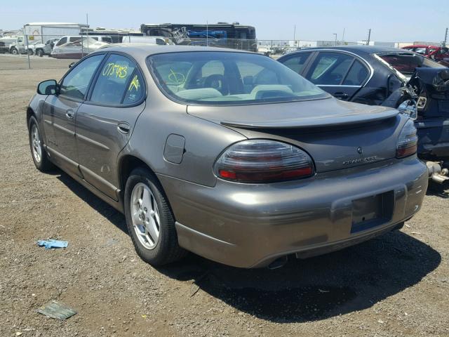 1G2WP52KX1F263245 - 2001 PONTIAC GRAND PRIX CHARCOAL photo 3