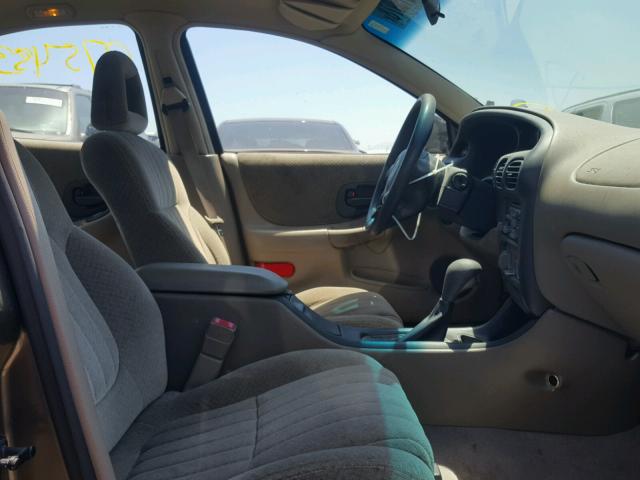 1G2WP52KX1F263245 - 2001 PONTIAC GRAND PRIX CHARCOAL photo 5