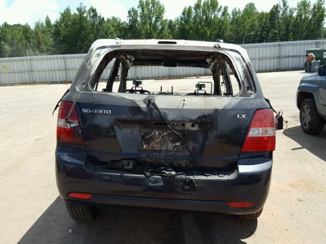 KNDJD735895892247 - 2009 KIA SORENTO EX BLACK photo 9