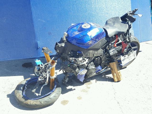 JYARJ28E7HA000739 - 2017 YAMAHA YZFR6 BLUE photo 2