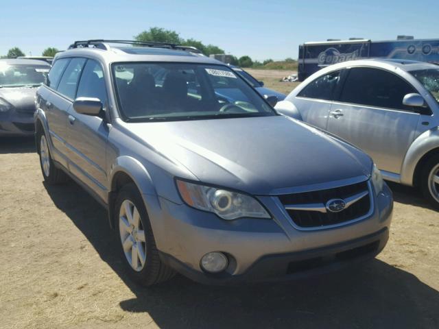 4S4BP62C587341178 - 2008 SUBARU OUTBACK 2. GRAY photo 1